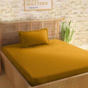 Sleeping Owls Soft 210TC 100%Cotton Bedsheets & Pillow Cover