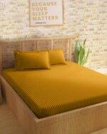 Sleeping Owls 210TC 100% Cotton Bedsheets & Pillow Cover