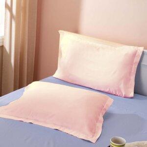 Sleeping Owls 100% Soft Cotton Solids 210TC Plain Set of 2 Pillow Covers