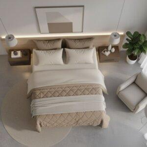 Sleeping Owls Ultra Soft Luxurious Warmth with No Heavy Weight Fluffy Micro Solid Plain Reversible Comforter