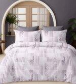 Sleeping Owls Satiny Twill Weave 188TC 100% Soft Cotton Printed 1 Super King Bedsheet with 2 Pillow Covers