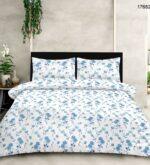 Sleeping Owls Perkale 210TC 100% Soft Cotton Printed 1 Super King Bedsheet with 2 Pillow Covers