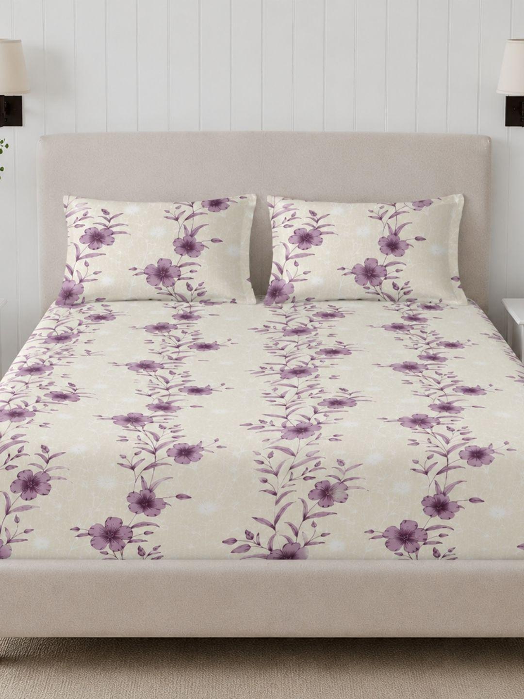 Sleeping Owls Perkale 210TC 100% Soft Cotton Printed 1 Super King Bedsheet with 2 Pillow Covers Sleeping Owls Perkale 210TC 100% Soft Cotton Printed 1 Super King Bedsheet with 2 Pillow Covers