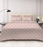 Sleeping Owls 100% Soft Mercerized Cotton Printed Imperial Grace 300TC Super King Bedsheet With 2 Pillow Covers