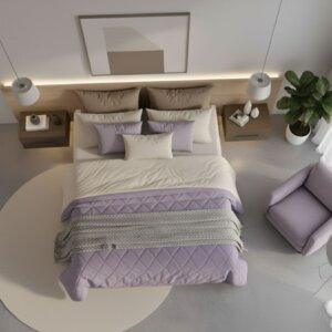 Sleeping Owls Ultra Soft Luxurious Warmth with No Heavy Weight Fluffy Micro Solid Plain Reversible Comforter