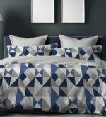 Sleeping Owls Grandeur Printed 210TC 100% Soft Cotton Printed 1 Super King Bedsheet with 2 Pillow Covers