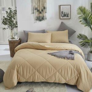 Sleeping Owls 100% Cotton Soft Solid plain Comforter Set 150/400 GSM