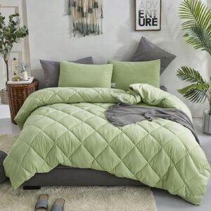 Sleeping Owls 100% Cotton Soft Solid plain Comforter Set 150/400 GSM