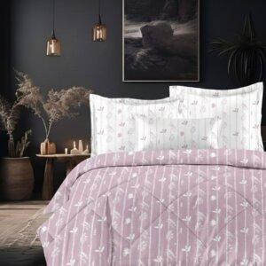Sleeping Owls 100% Soft Cotton 300tc vbc comforter Printed Double Comforter