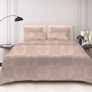 Sleeping Owls 100% Soft Mercerized Cotton Printed Imperial Grace 300TC Super King Bedsheet With 2 Pillow Covers