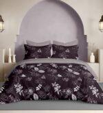 Sleeping Owls Grandeur Printed 210TC 100% Soft Cotton Printed 1 Super King Bedsheet with 2 Pillow Covers