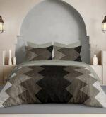 Sleeping Owls Grandeur Printed 210TC 100% Soft Cotton Printed 1 Super King Bedsheet with 2 Pillow Covers