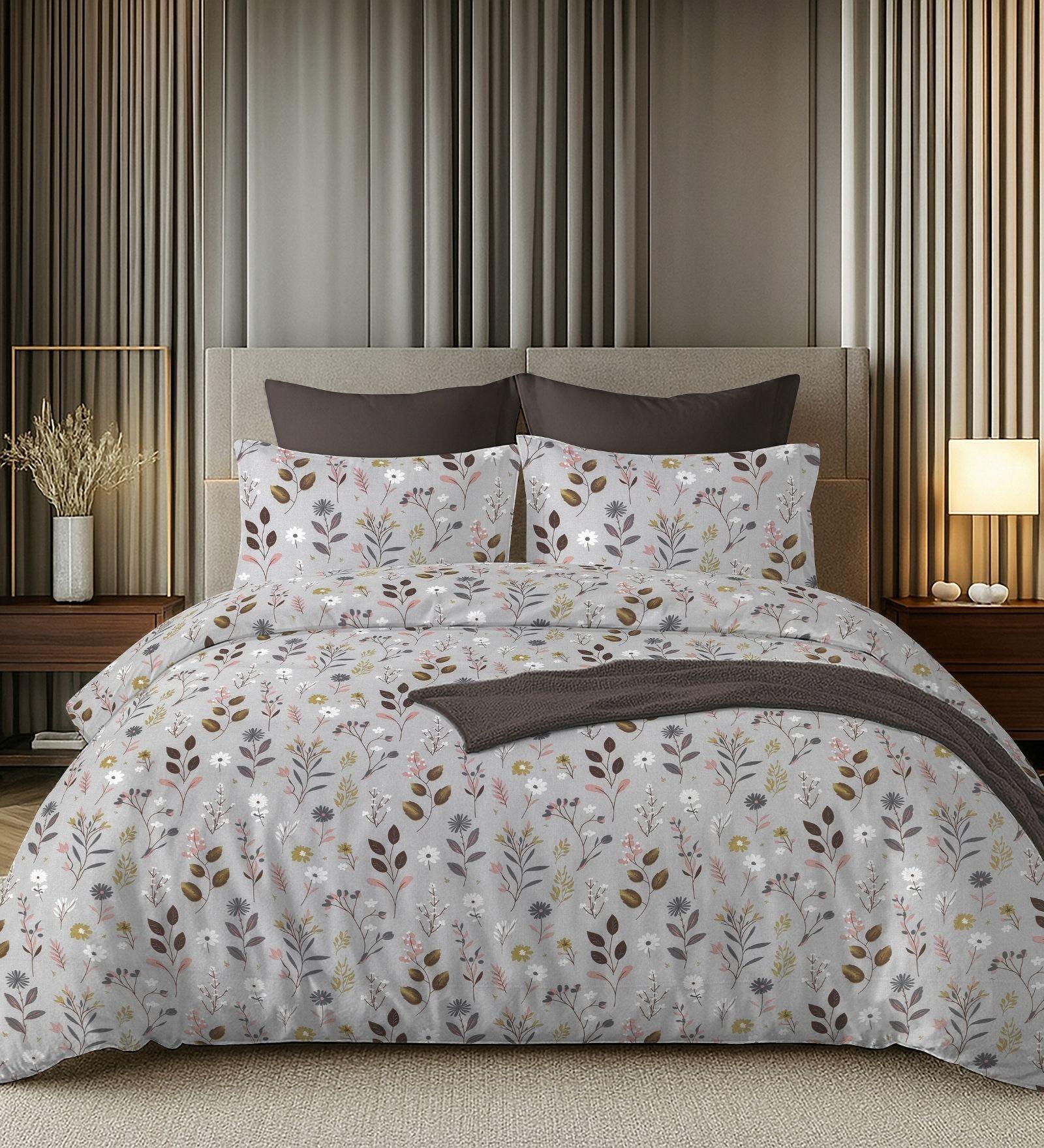 Sleeping Owls 100% Soft Cotton Allure Emperor 188TC Super King Bedsheet With 2 Pillow Covers Sleeping Owls 100% Soft Cotton Allure Emperor 188TC Super King Bedsheet With 2 Pillow Covers