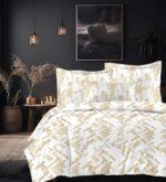 Sleeping Owls VBC Printed 300TC 100% Soft Cotton Printed 1 Super King Bedsheet with 2 Coordinate Pillow Covers