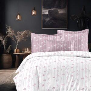 Sleeping Owls VBC Printed 300TC 100% Soft Cotton Printed 1 Super King Bedsheet with 2 Coordinate Pillow Covers