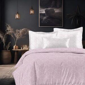 Sleeping Owls VBC Printed 300TC 100% Soft Cotton Printed 1 Super King Bedsheet with 2 Coordinate Pillow Covers