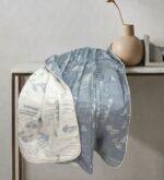 Sleeping Owls Premium 300TC 100% Pure Cotton Printed Reversible Dohar Set