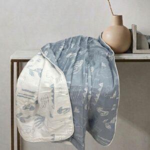 Sleeping Owls Premium 300TC 100% Pure Cotton Printed Reversible Dohar Set