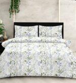 Sleeping Owls Perkale 210TC 100% Soft Cotton Printed 1 Super King Bedsheet with 2 Pillow Covers