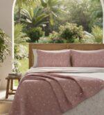 Sleeping Owls Premium 300TC 100% Pure Cotton Printed Reversible Dohar Set