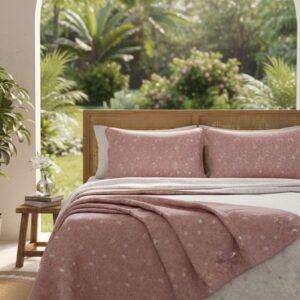 Sleeping Owls Premium 300TC 100% Pure Cotton Printed Reversible Dohar Set