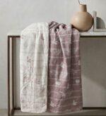 Sleeping Owls Premium 300TC 100% Pure Cotton Printed Reversible Dohar Set