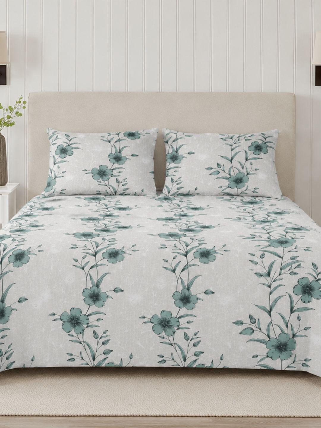 Sleeping Owls Perkale 210TC 100% Soft Cotton Printed 1 Super King Bedsheet with 2 Pillow Covers Sleeping Owls Perkale 210TC 100% Soft Cotton Printed 1 Super King Bedsheet with 2 Pillow Covers