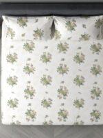 Sleeping Owls 100% Soft Cotton Allure Emperor 210TC Super King Bedsheet With 2 Pillow Covers