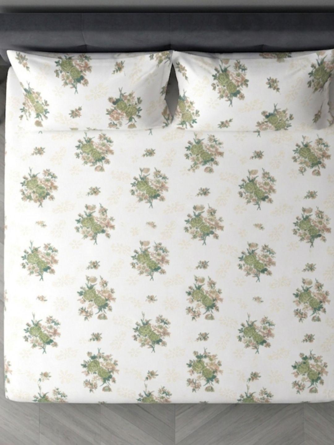 Sleeping Owls 100% Soft Cotton Allure Emperor 210TC Super King Bedsheet With 2 Pillow Covers Sleeping Owls 100% Soft Cotton Allure Emperor 210TC Super King Bedsheet With 2 Pillow Covers