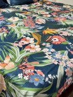 Sleeping Owls Orabella 300TC Digital Print Bedsheet by Sleeping Owls | 100% Cotton Luxury Bedding Set