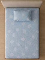 Sleeping Owls ALLURE 144TC 100% Pure Cotton Printed Single Bedsheet with 1 Pillow Cover