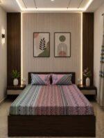 Sleeping Owls Orabella 300TC Digital Print Bedsheet by Sleeping Owls | 100% Cotton Luxury Bedding Set