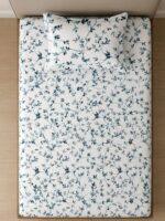 Sleeping Owls ALLURE 144TC 100% Pure Cotton Printed Single Bedsheet with 1 Pillow Cover