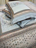 Sleeping Owls Orabella 300TC Digital Print Bedsheet by Sleeping Owls | 100% Cotton Luxury Bedding Set