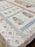 Sleeping Owls Orabella 300TC Digital Print Bedsheet by Sleeping Owls | 100% Cotton Luxury Bedding Set