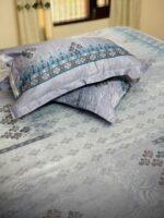 Sleeping Owls Orabella 300TC Digital Print Bedsheet by Sleeping Owls | 100% Cotton Luxury Bedding Set