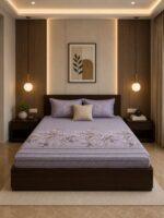 Sleeping Owls Orabella 300TC Digital Print Bedsheet by Sleeping Owls | 100% Cotton Luxury Bedding Set