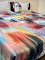 Sleeping Owls Orabella 300TC Digital Print Bedsheet by Sleeping Owls | 100% Cotton Luxury Bedding Set