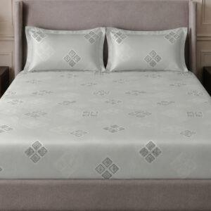 Sleeping Owls 100% Soft Mercerized Cotton Printed Elegance 300TC Super King Bedsheet With 2 Pillow Covers