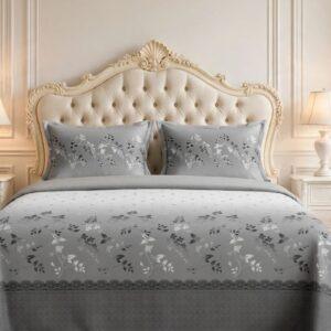 Sleeping Owls Utsav 220 TC Percale Cotton Panel Print Super King Bedsheet Set with 2 Coordinated Pillow Covers