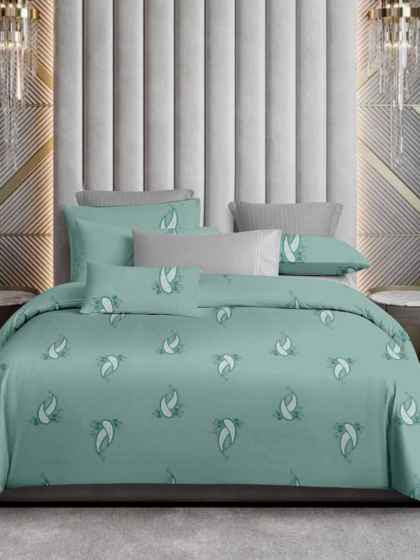 Sleeping Owls Allure 100% Soft Cotton 144 Tc Double Bedsheet with 2Pc  Pillow Cover at, Palam Vihar, Gurgaon